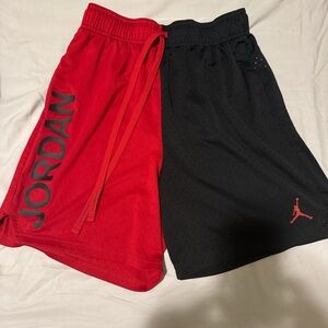 Jordan Black and Red Performance Shorts